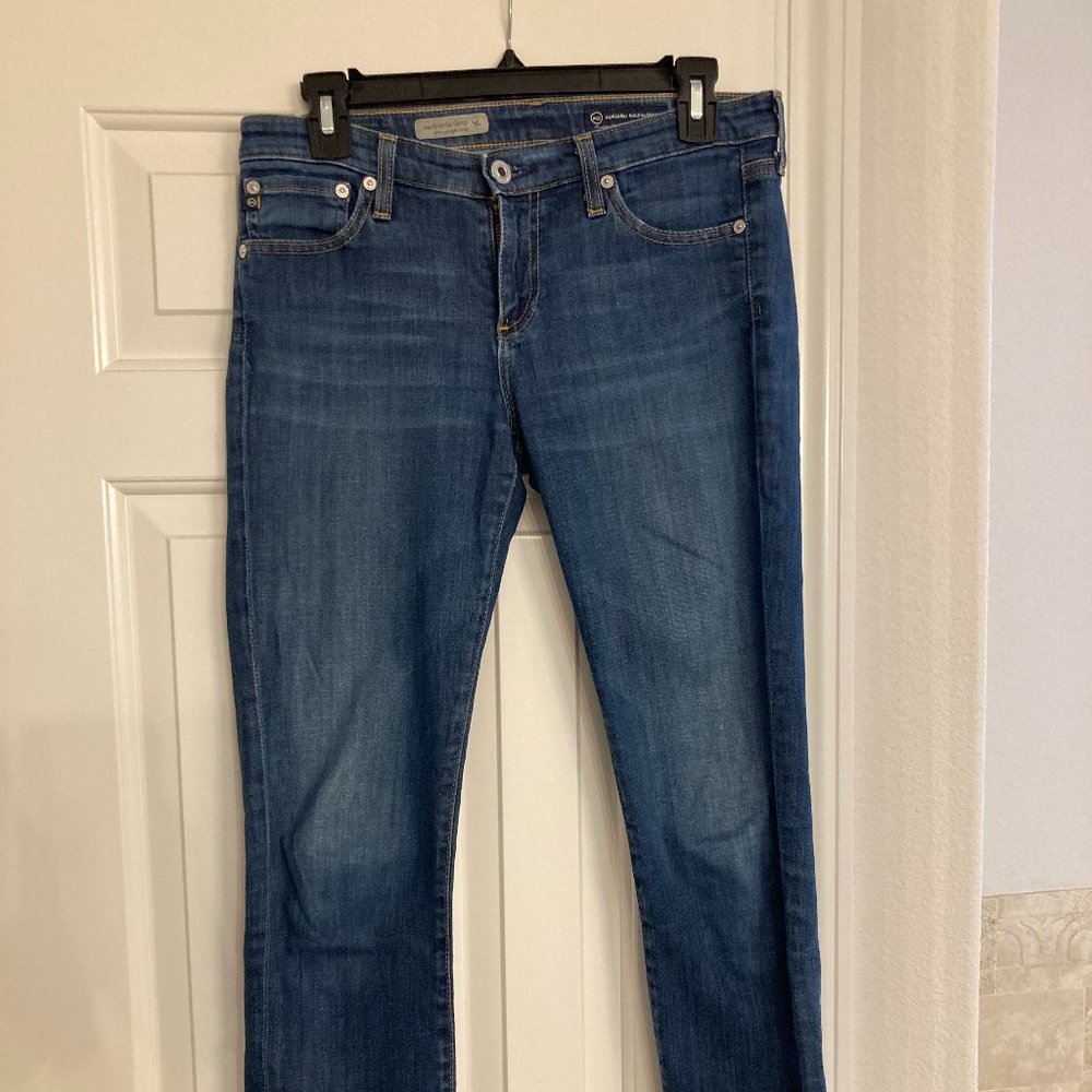 AG Adriano Goldschmied Women's Skinny Jeans - Dark Blue Wash